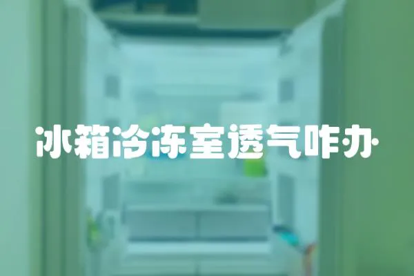 冰箱冷凍室透氣咋辦