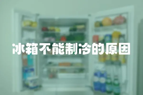 冰箱不能制冷的原因