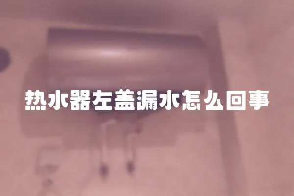 熱水器左蓋漏水怎么回事