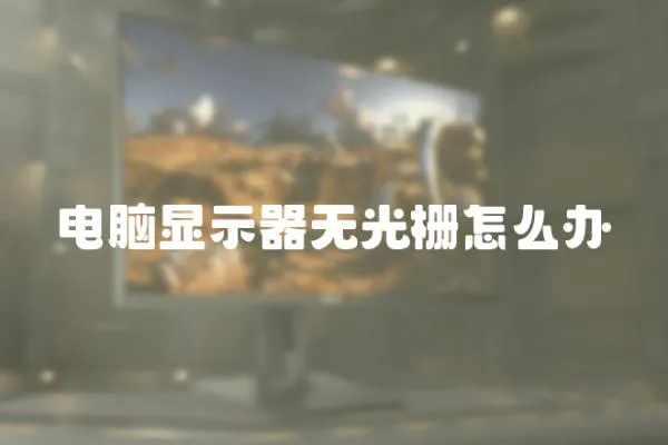 電腦顯示器無光柵怎么辦