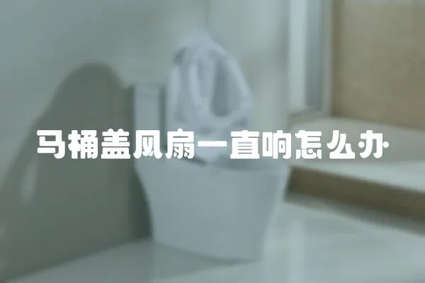 馬桶蓋風扇一直響怎么辦