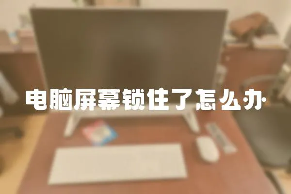 電腦屏幕鎖住了怎么辦