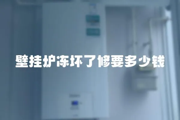 壁掛爐凍壞了修要多少錢