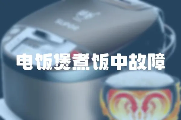 電飯煲煮飯中故障