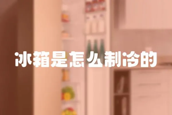 冰箱是怎么制冷的