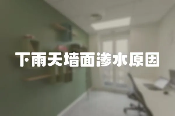 下雨天墻面滲水原因