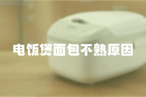 电饭煲面包不熟原因