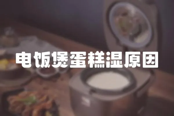 電飯煲蛋糕濕原因
