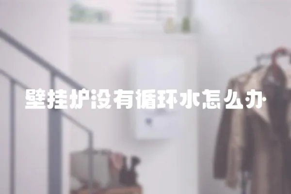 壁掛爐沒有循環水怎么辦