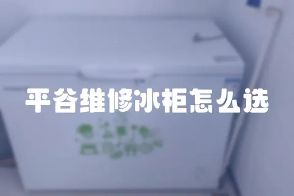 平谷維修冰柜怎么選