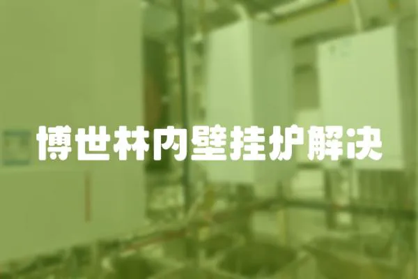 博世林內壁掛爐解決