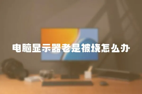 電腦顯示器老是被燒怎么辦