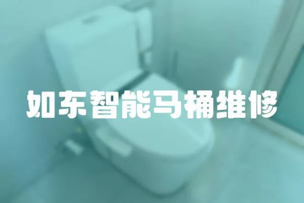 如東智能馬桶維修
