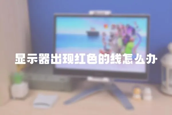 顯示器出現(xiàn)紅色的線怎么辦