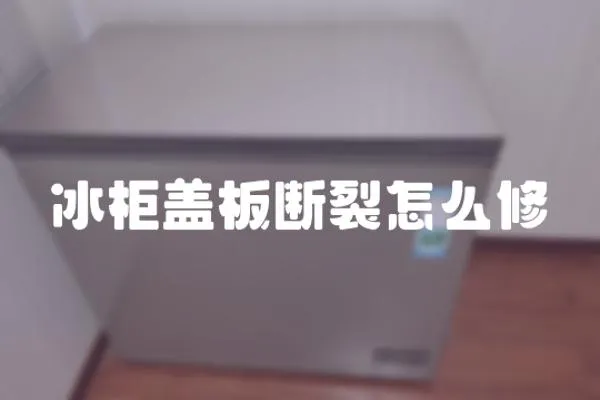 冰柜蓋板斷裂怎么修