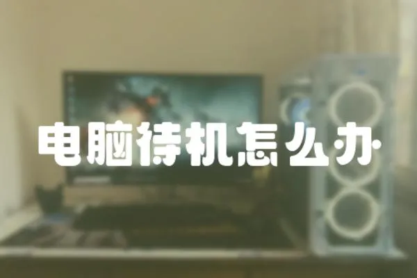 電腦待機怎么辦