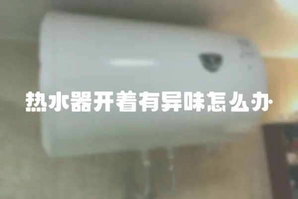 熱水器開著有異味怎么辦