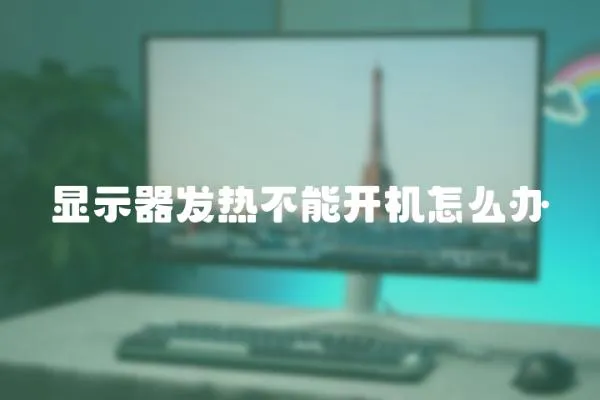 顯示器發(fā)熱不能開機怎么辦