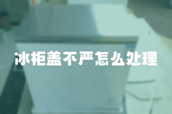 冰柜蓋不嚴怎么處理