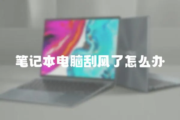 筆記本電腦刮風(fēng)了怎么辦