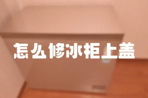 怎么修冰柜上蓋