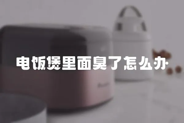 電飯煲里面臭了怎么辦