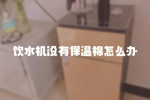 飲水機沒有保溫棉怎么辦