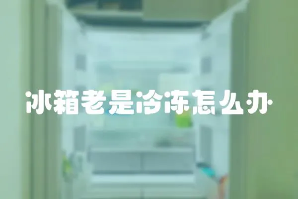 冰箱老是冷凍怎么辦