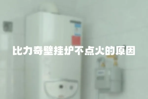 比力奇壁掛爐不點(diǎn)火的原因