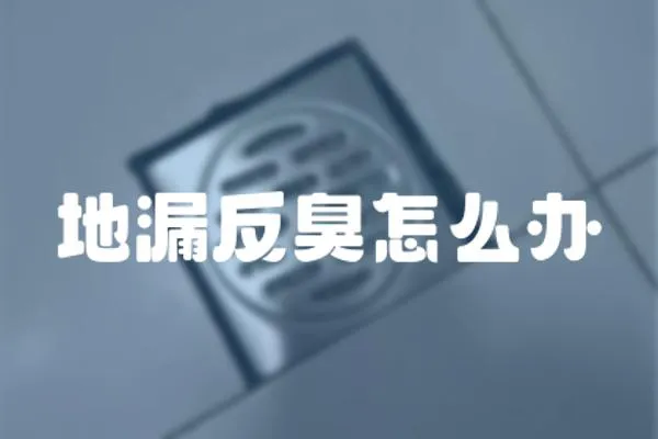 地漏反臭怎么辦