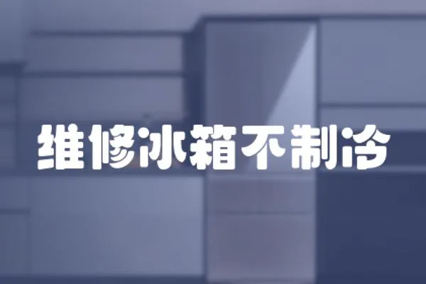 維修冰箱不制冷