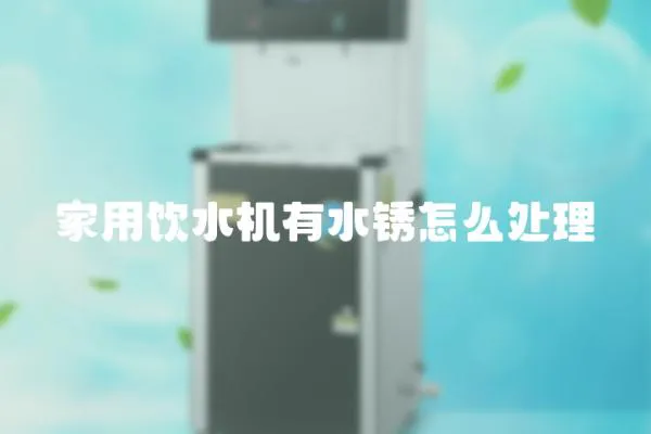 家用飲水機(jī)有水銹怎么處理