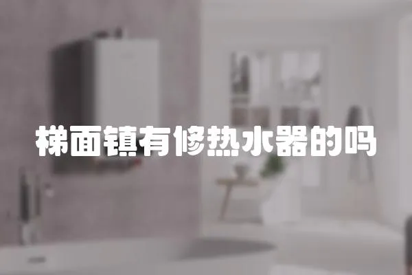 梯面鎮有修熱水器的嗎