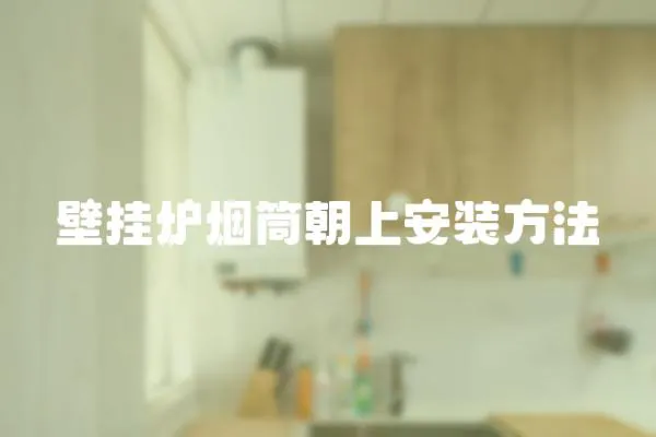 壁掛爐煙筒朝上安裝方法