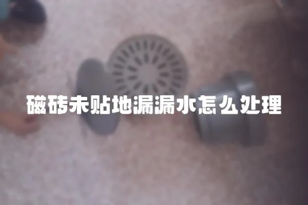 磁磚未貼地漏漏水怎么處理