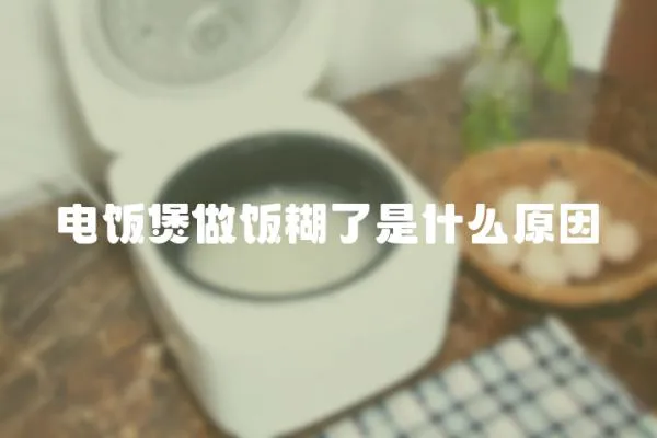 電飯煲做飯糊了是什么原因