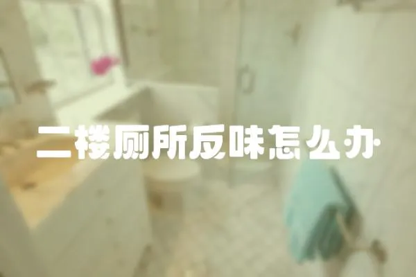 二樓廁所反味怎么辦