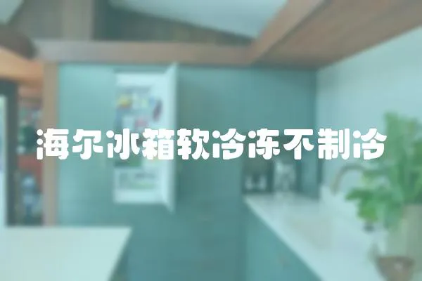 海爾冰箱軟冷凍不制冷