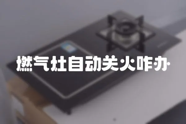 燃氣灶自動關火咋辦