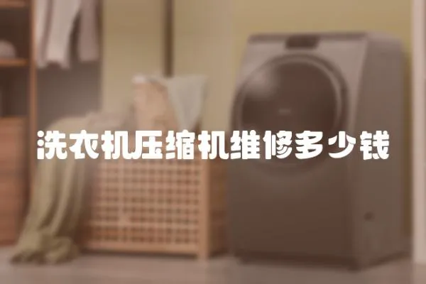 洗衣機壓縮機維修多少錢