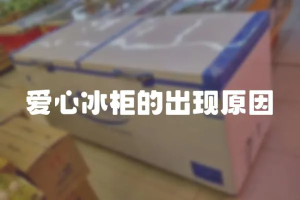 愛心冰柜的出現(xiàn)原因