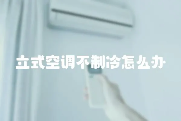 立式空調不制冷怎么辦