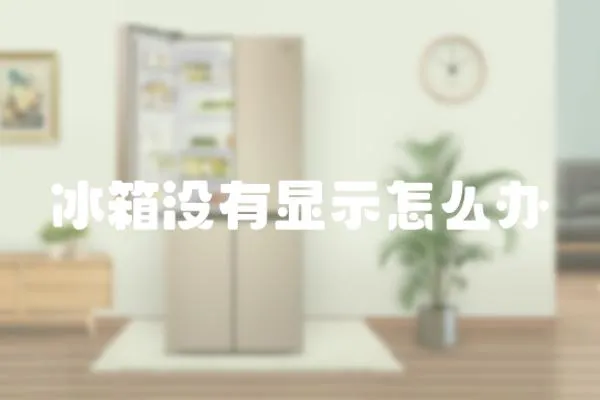 冰箱沒有顯示怎么辦