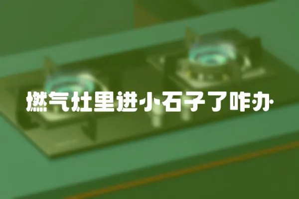 燃?xì)庠罾镞M(jìn)小石子了咋辦