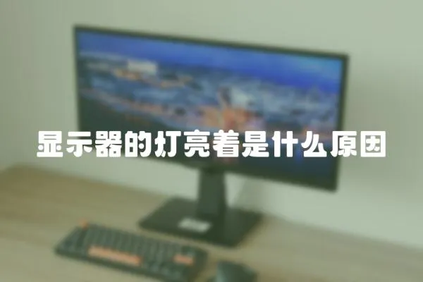 顯示器的燈亮著是什么原因