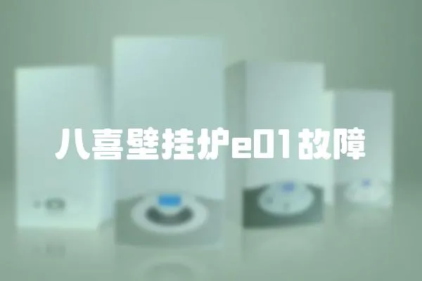 八喜壁掛爐e01故障
