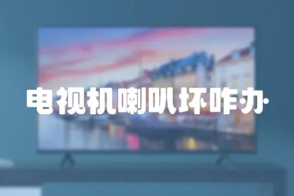 電視機(jī)喇叭壞咋辦