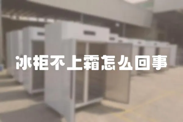 冰柜不上霜怎么回事