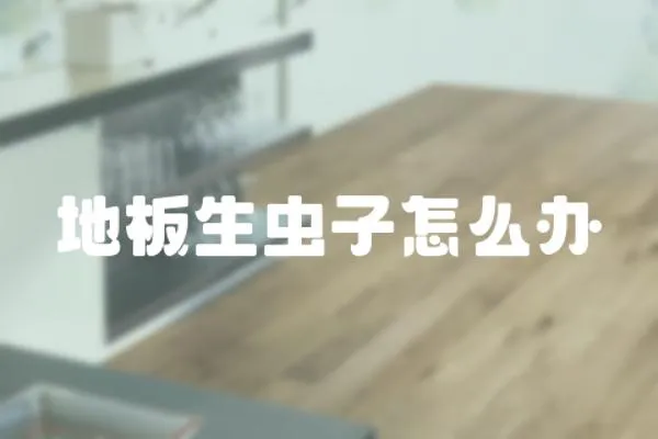 地板生蟲子怎么辦