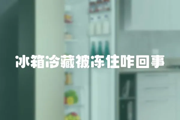 冰箱冷藏被凍住咋回事